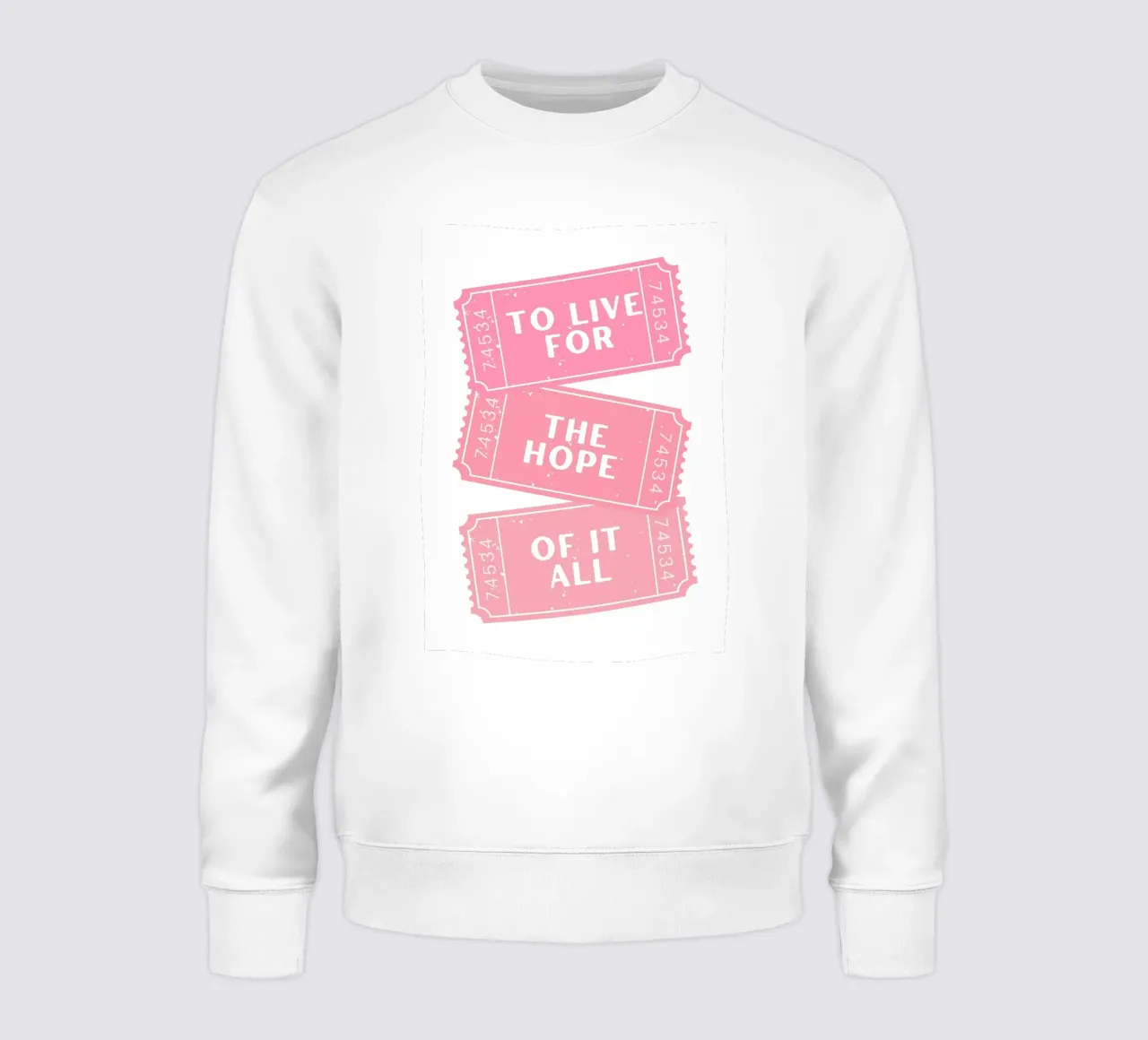 Vivir por la esperanza de todo Taylor swift song sudadera de pdigitalprints