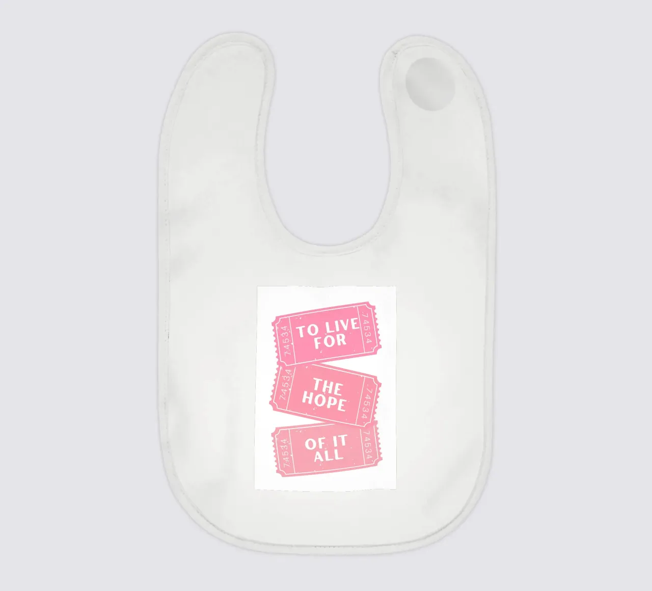 Vivere per la speranza di tutto questo canzone di Taylor Swift bavaglino da pdigitalprints