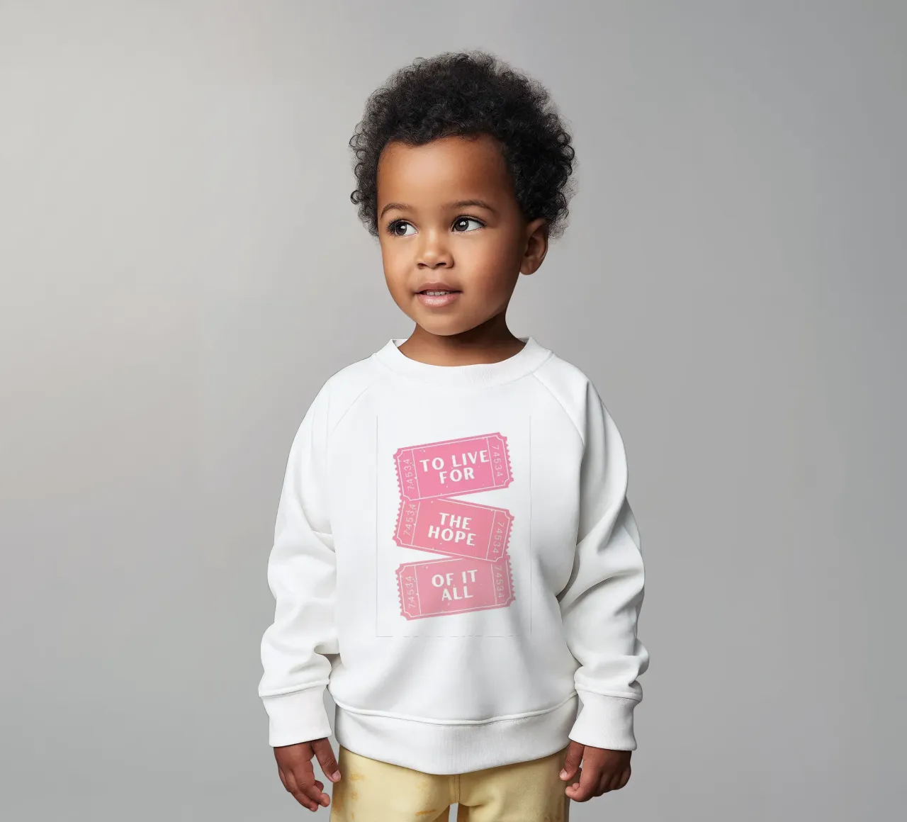 Für die Hoffnung zu leben Taylor Swift Song Baby Sweatshirt von pdigitalprints
