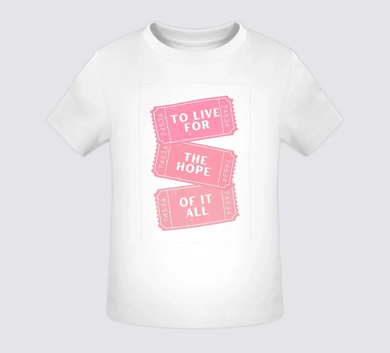 Für die Hoffnung zu leben Taylor Swift Song Baby T-Shirt von pdigitalprints