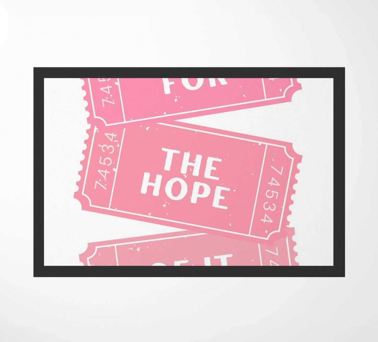 Vivere per la speranza di tutto questo canzone di Taylor Swift zerbino da pdigitalprints