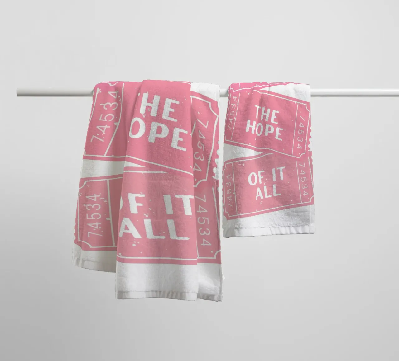 Om te leven voor de hoop van dit alles Taylor swift lied badhanddoek van pdigitalprints