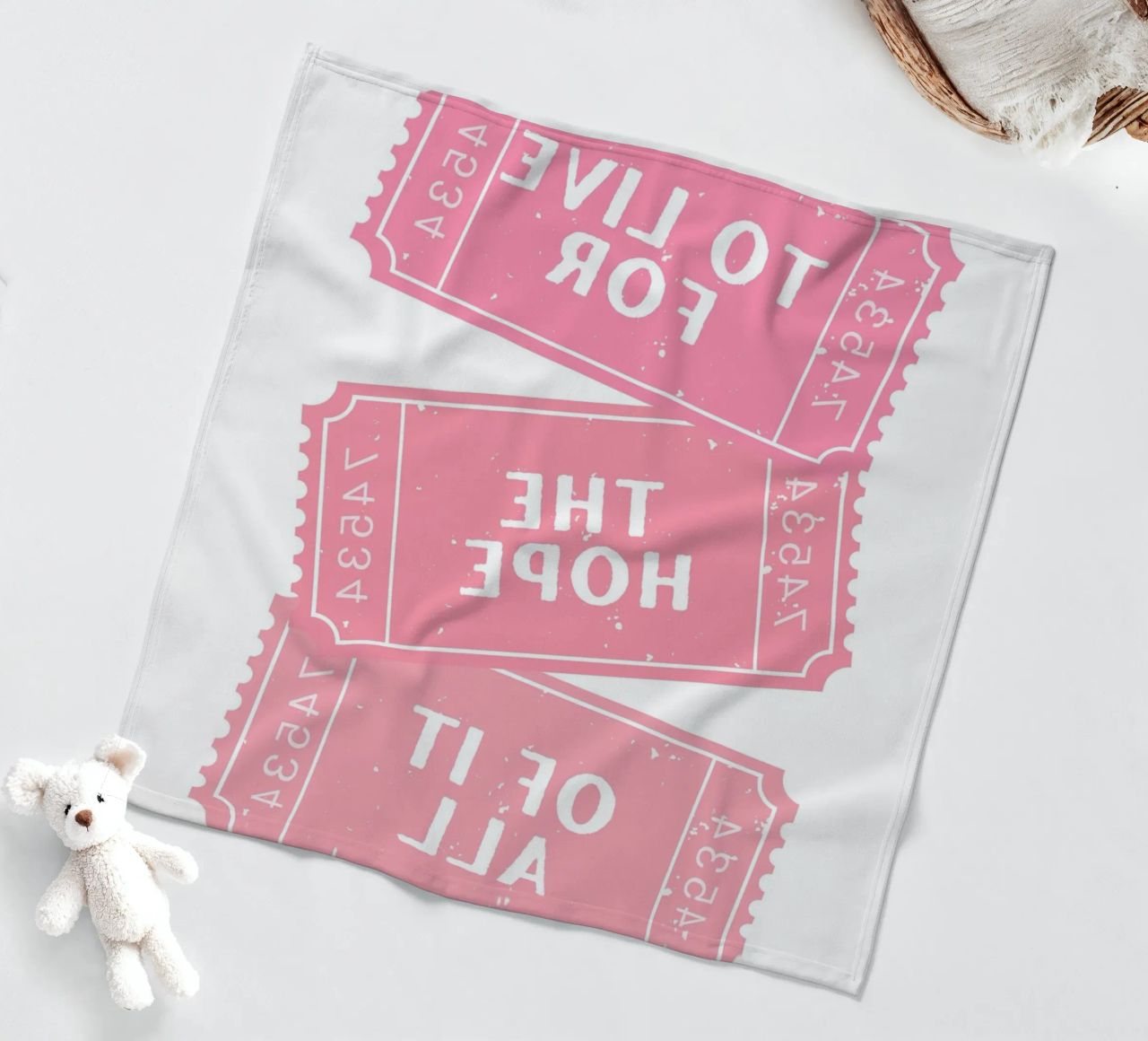 Vivere per la speranza di tutto questo canzone di Taylor Swift coperta in pile da pdigitalprints