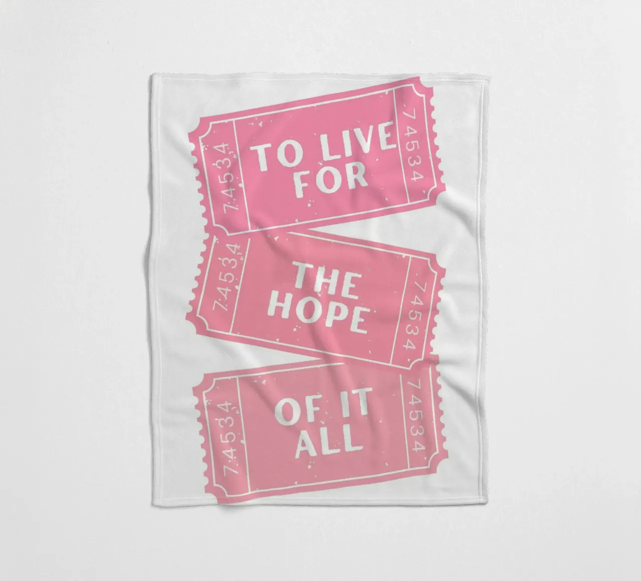 Om te leven voor de hoop van dit alles Taylor swift lied fleecedeken van pdigitalprints