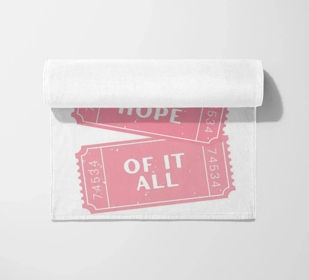 Vivere per la speranza di tutto questo canzone di Taylor Swift telo mare da pdigitalprints