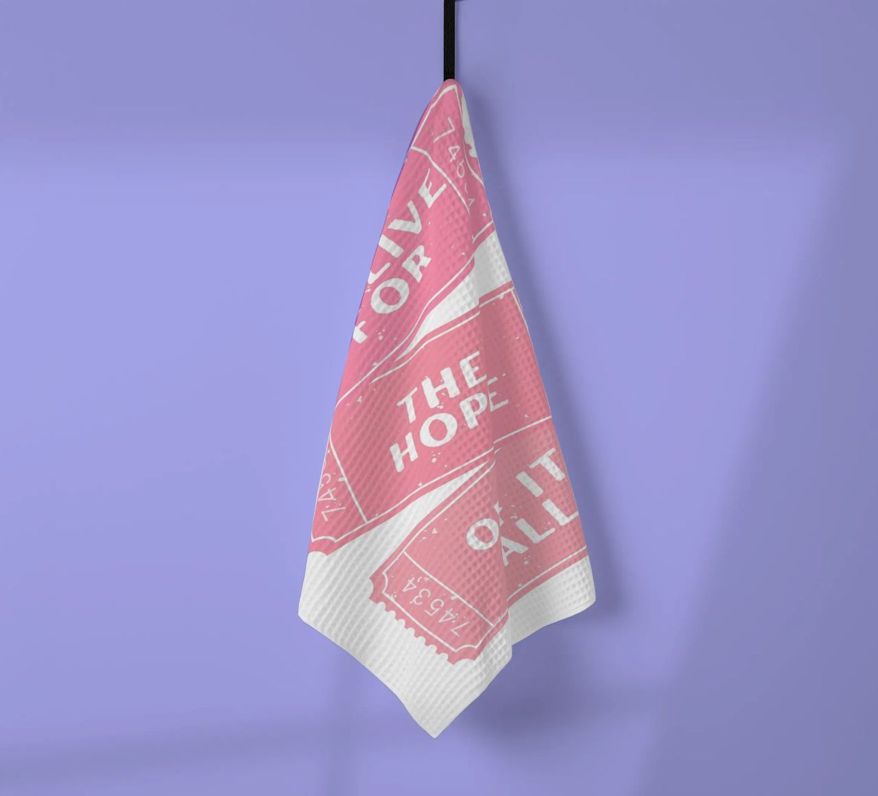 Vivere per la speranza di tutto questo canzone di Taylor Swift canovaccio da cucina da pdigitalprints