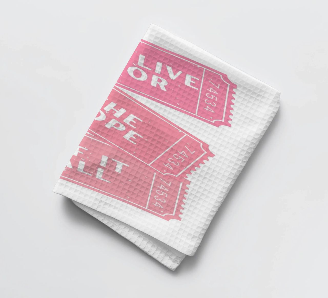 Vivere per la speranza di tutto questo canzone di Taylor Swift canovaccio da cucina da pdigitalprints
