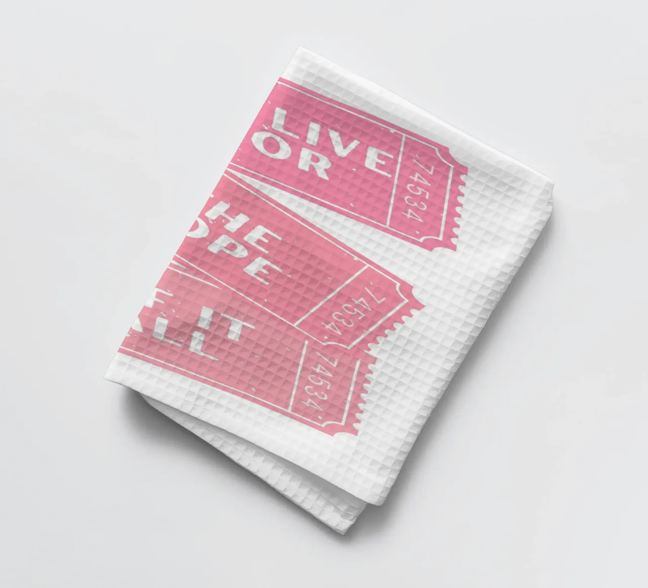 To live for the hope of it all Taylor swift song tea towel by pdigitalprints