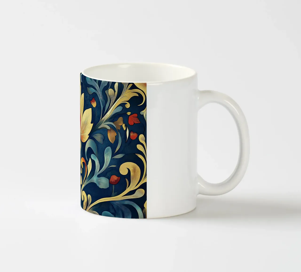 Jugenstil Keramik Tasse von Artful Bloom