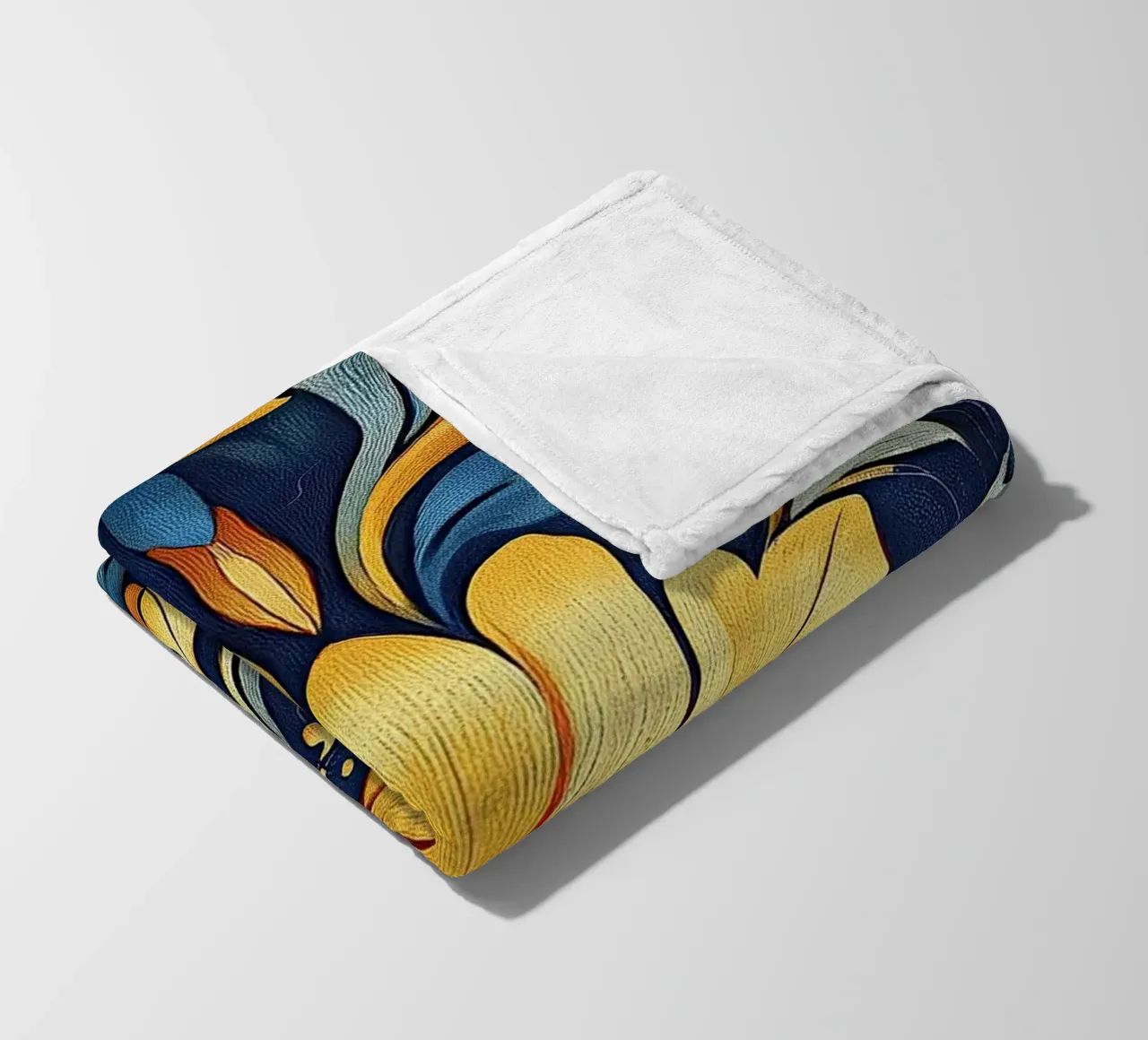 Art nouveau - elegance in lines fleece blanket by Artful Bloom
