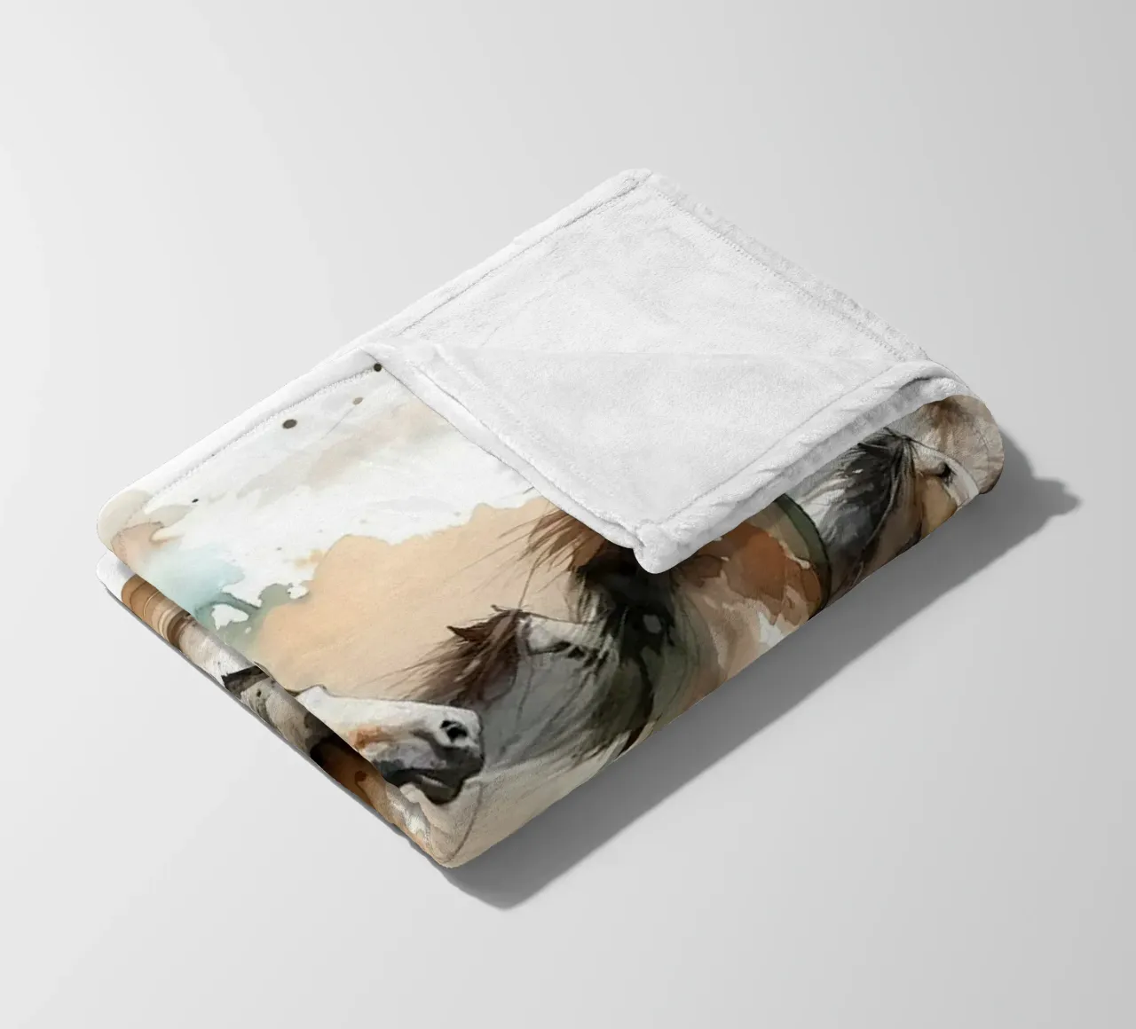 Cavalli al galoppo coperta in pile da Chromatic Fusion Studio