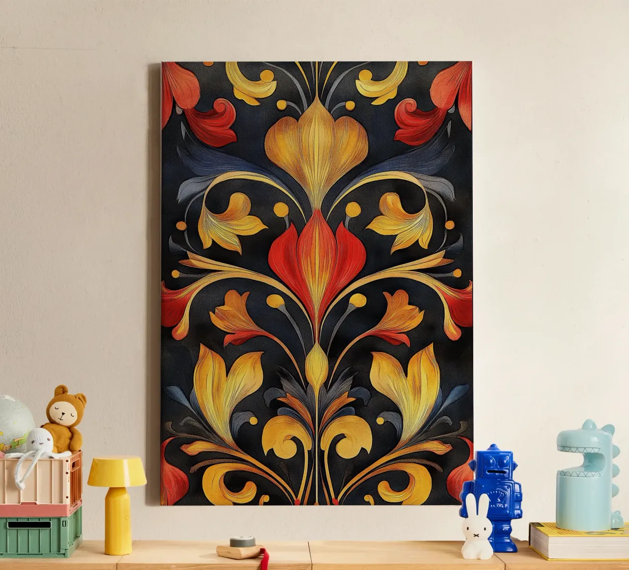 Art nouveau - architecture of elegance canvas by Artful Bloom