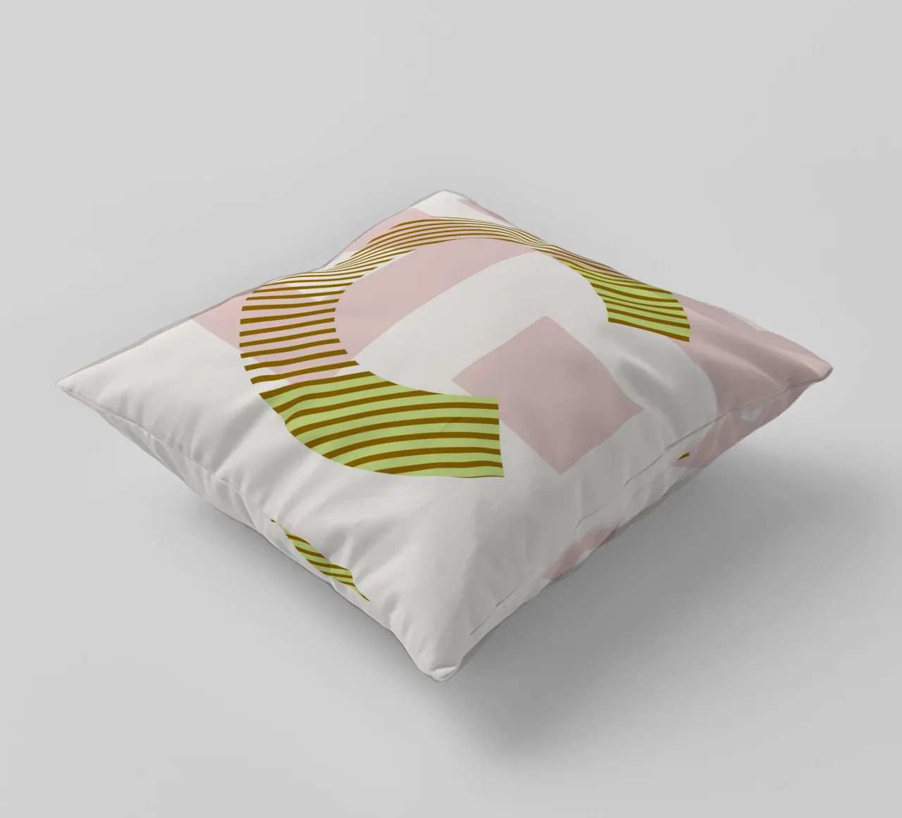 C Typeface Alphabet cuscino da lazydaypaper