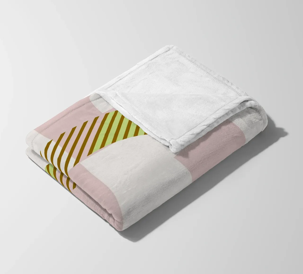 C Typeface Alphabet coperta in pile da lazydaypaper