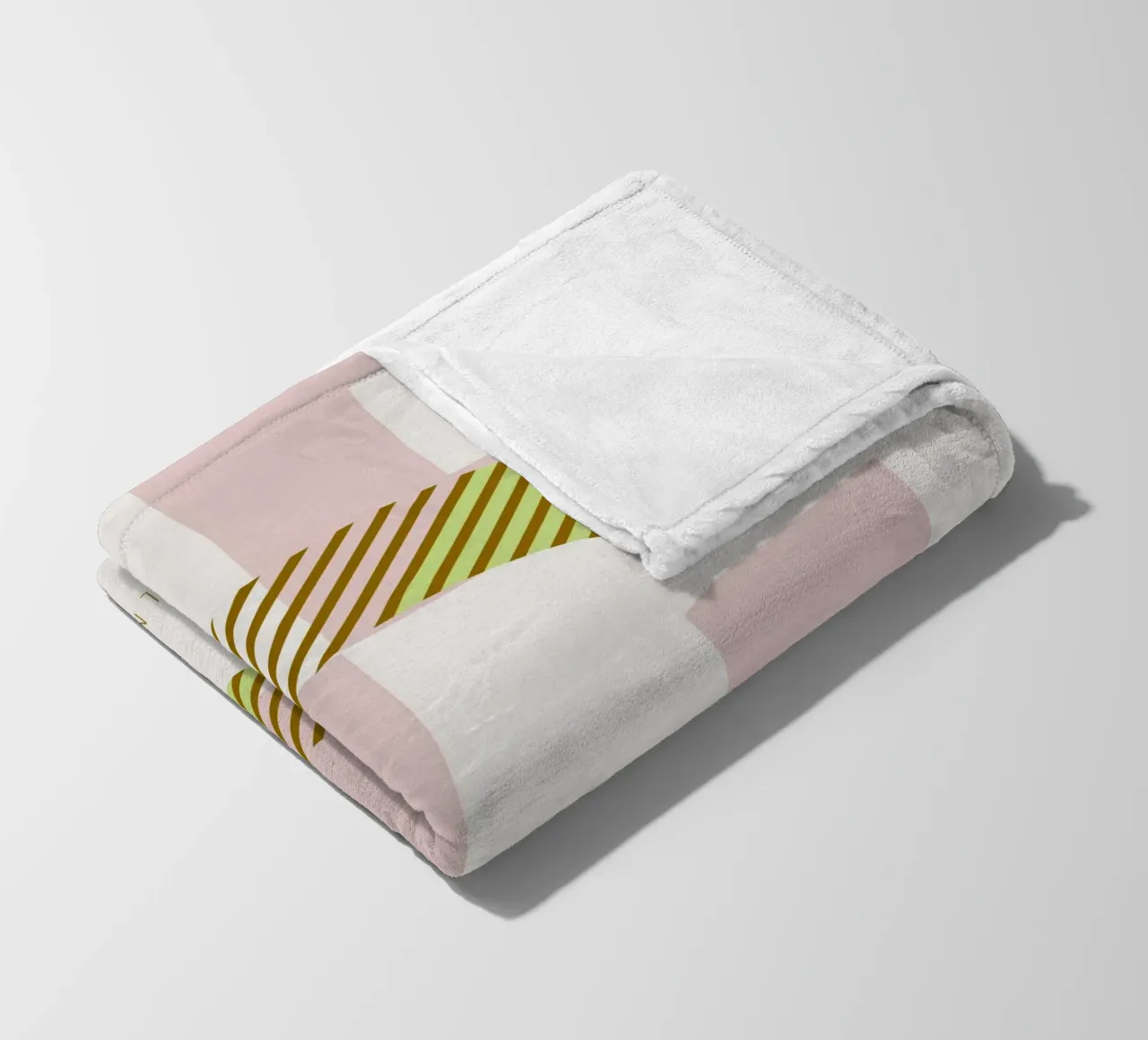 C Typeface Alphabet coperta in pile da lazydaypaper