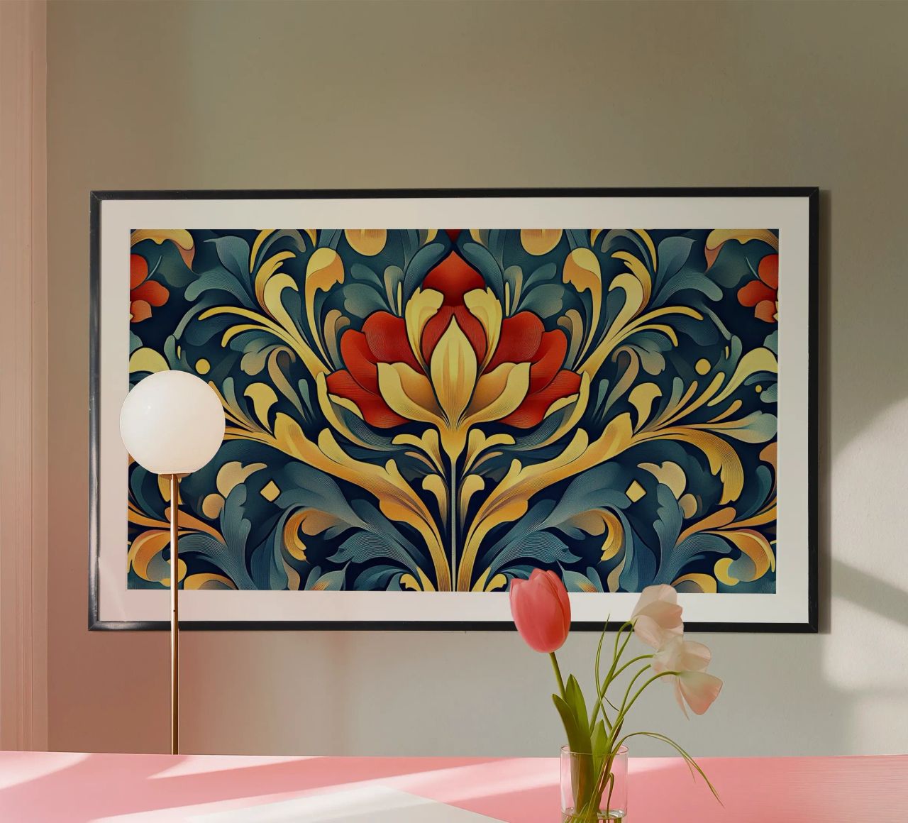 Jugenstil - Spiegel der Moderne poster by Artful Bloom