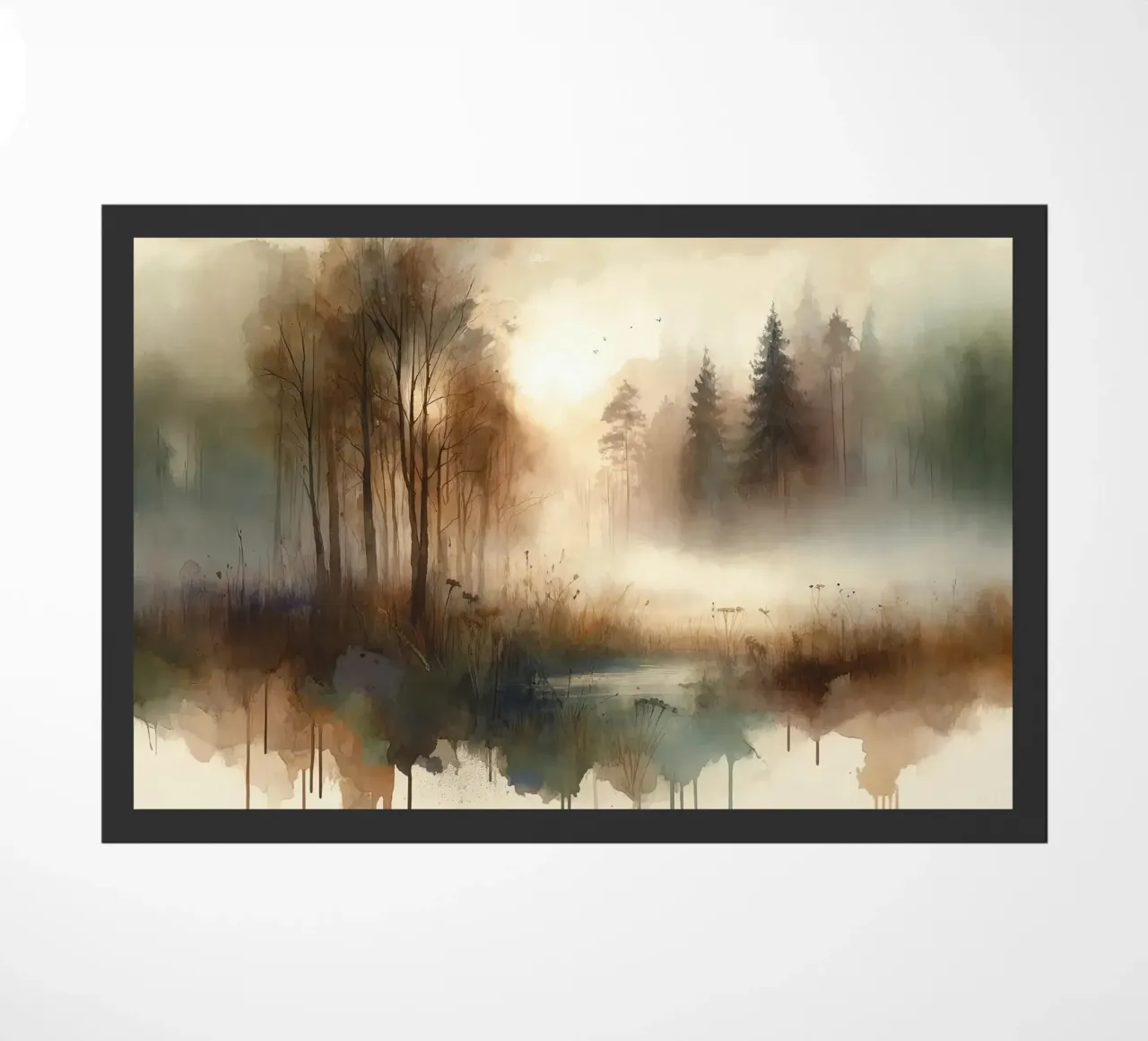 Fuga dalla foresta nebbiosa zerbino da Chromatic Fusion Studio
