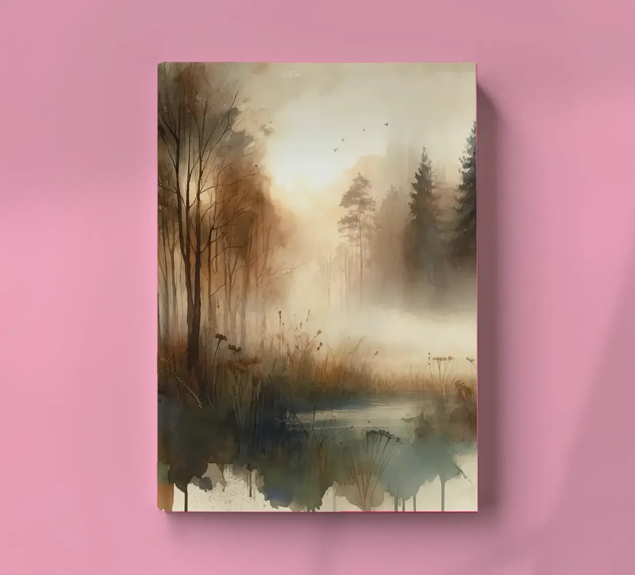 Misty Forest Escape notebook by Chromatic Fusion Studio
