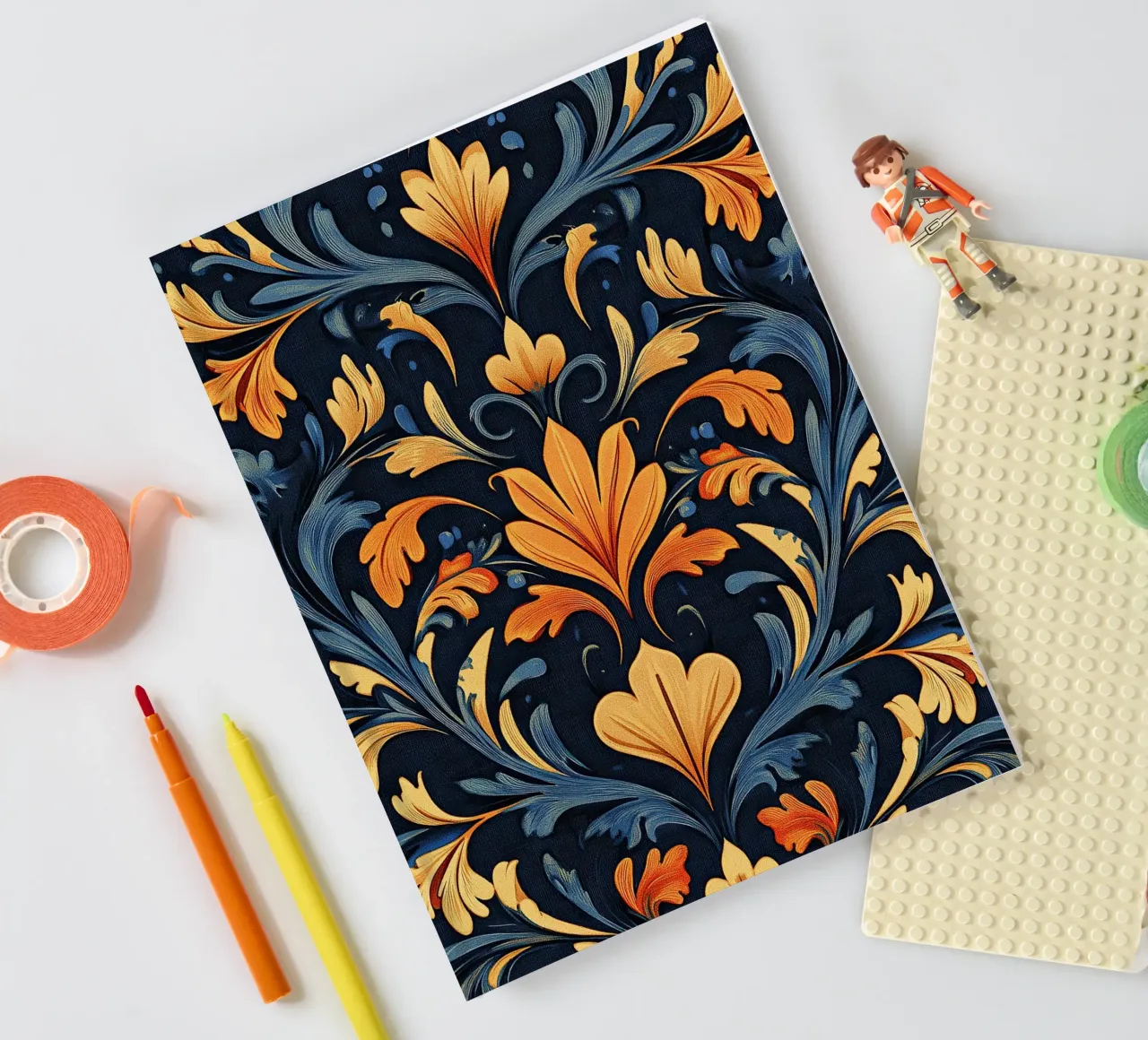 Youth style - Opulent dynamics notebook by Artful Bloom