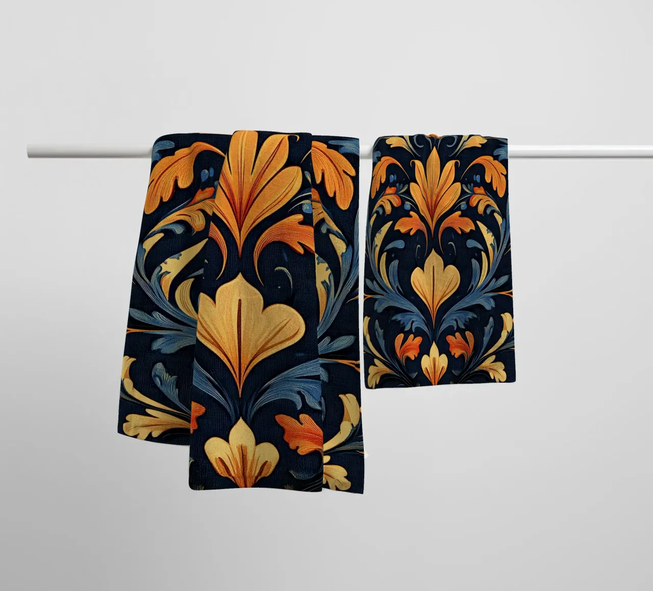 Youth style - Opulent dynamics towel by Artful Bloom
