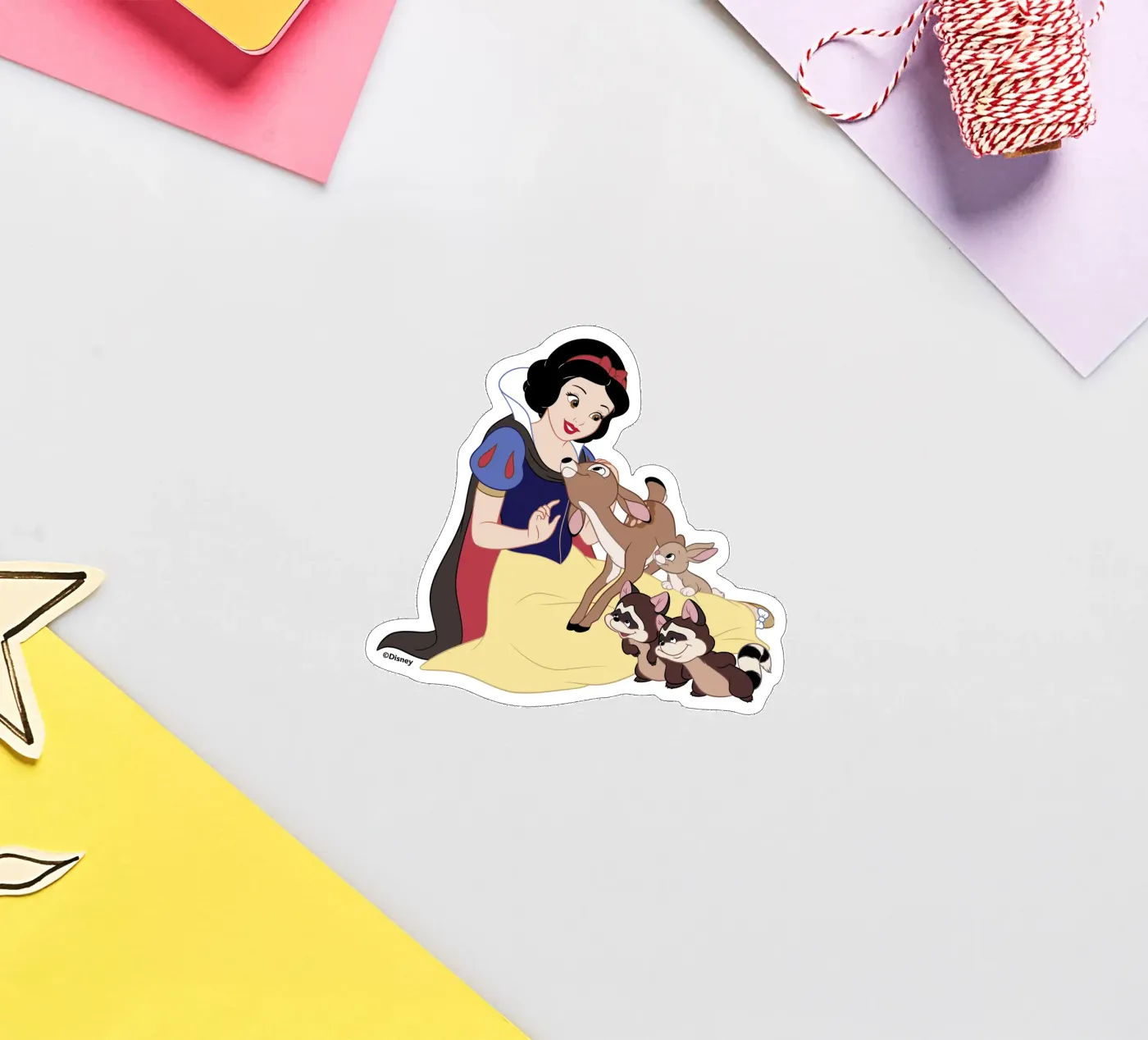 SNOW WHITE autocollant de DISNEY PRINCESS - Sticker Shop