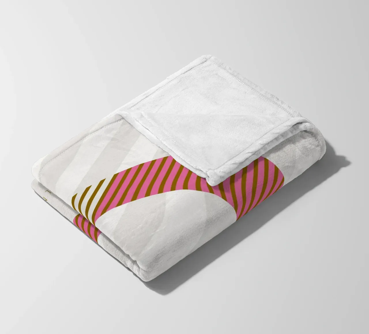 D Typeface Alphabet coperta in pile da lazydaypaper