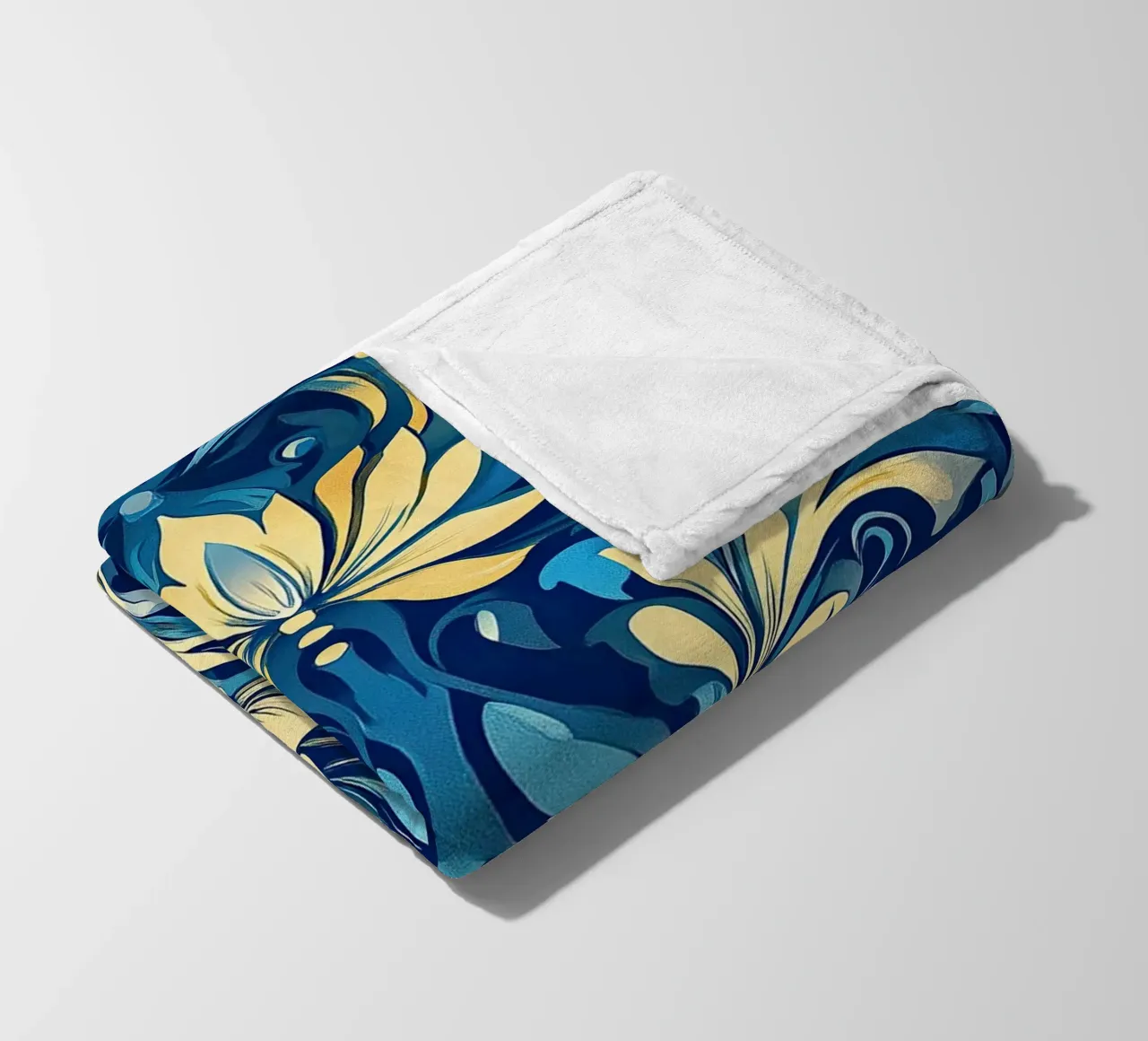 Arte Liberty coperta in pile da Artful Bloom
