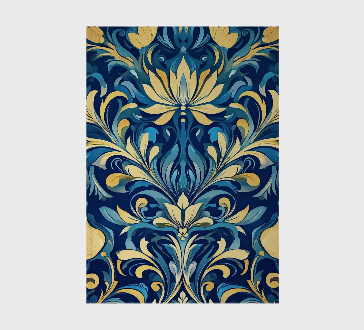 Art nouveau notebook by Artful Bloom