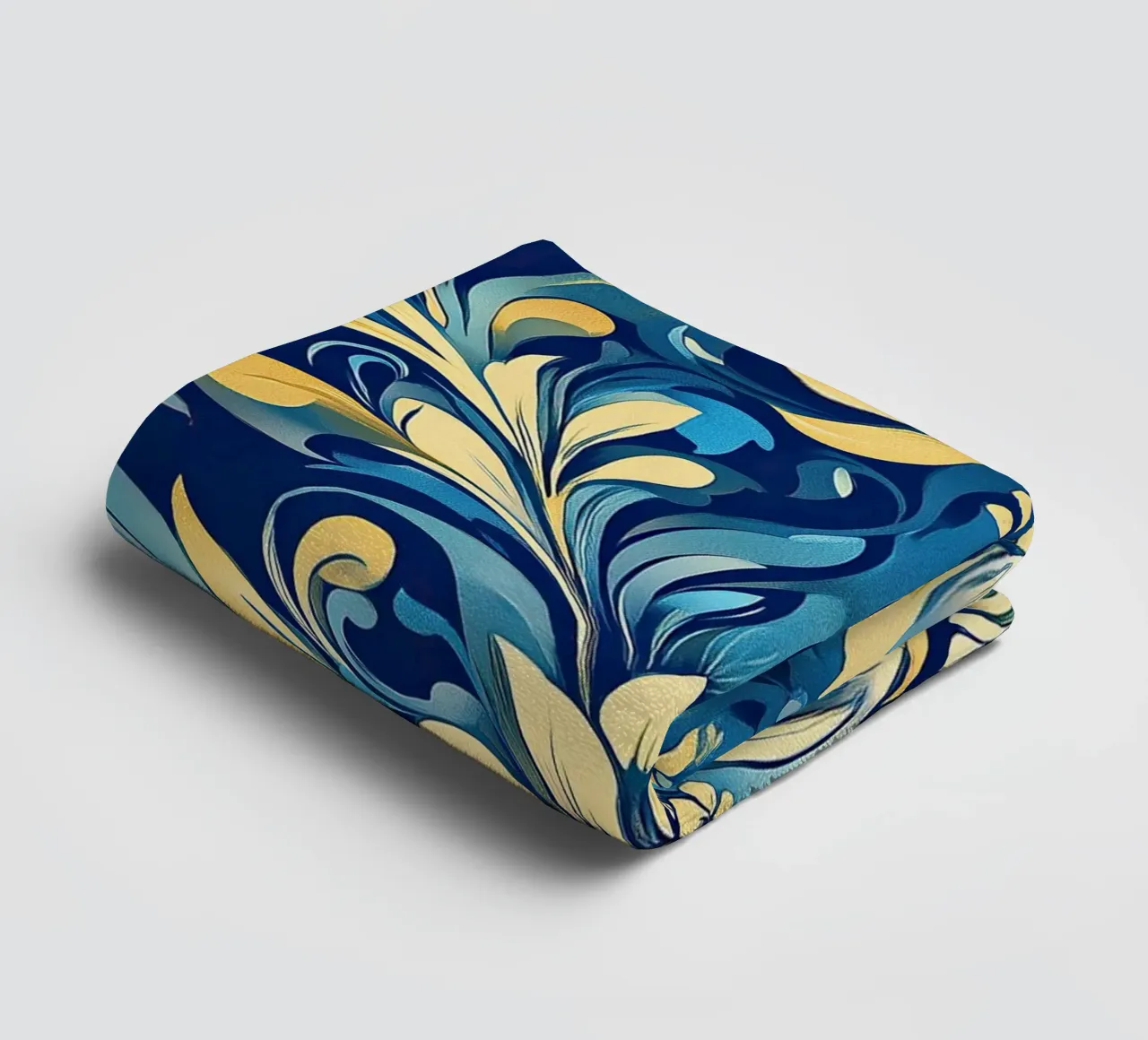 Art nouveau towel by Artful Bloom