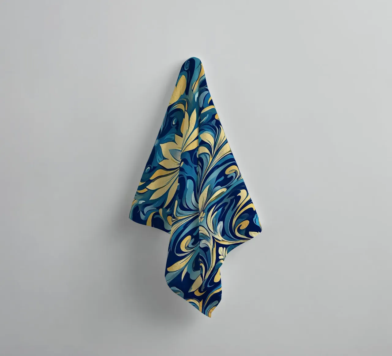 Art nouveau towel by Artful Bloom