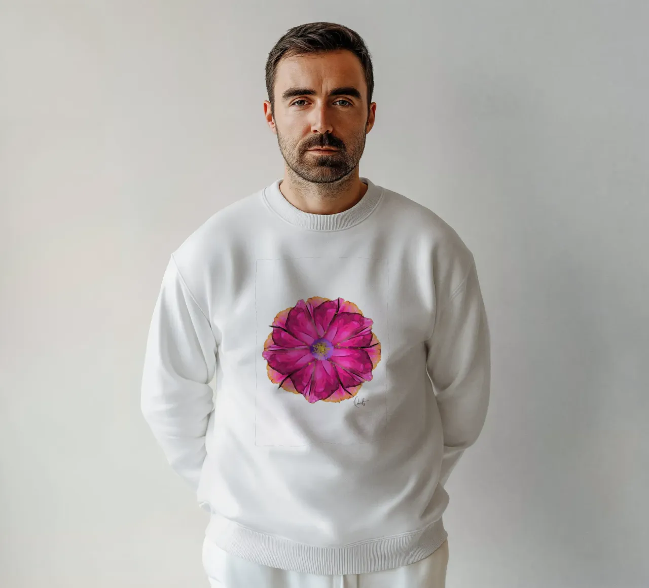 Athena Flower felpa da Xchange Art Studio