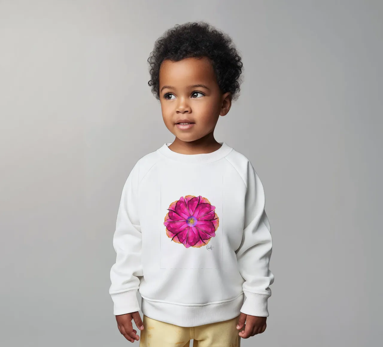 Athena Flower felpa neonato da Xchange Art Studio