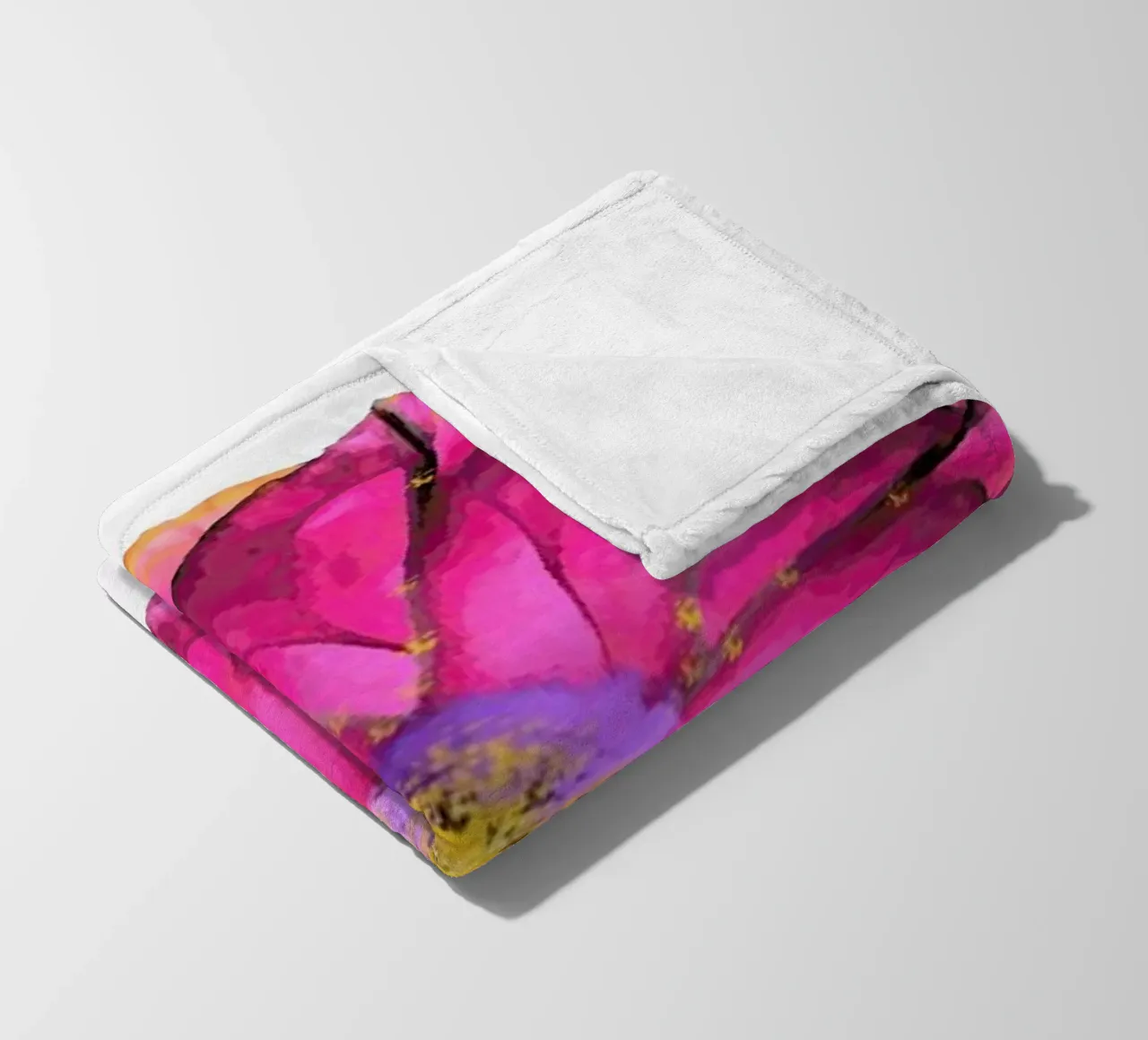 Athena Flower coperta in pile da Xchange Art Studio