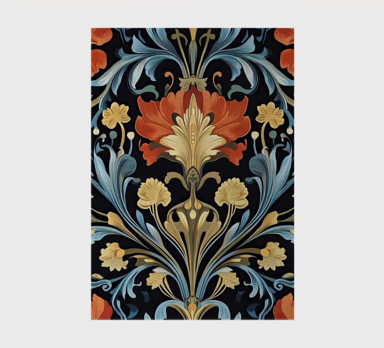 Art nouveau notebook by Artful Bloom