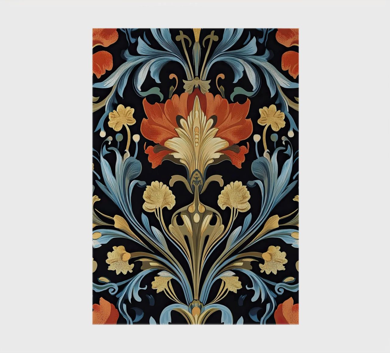 Art nouveau notebook by Artful Bloom