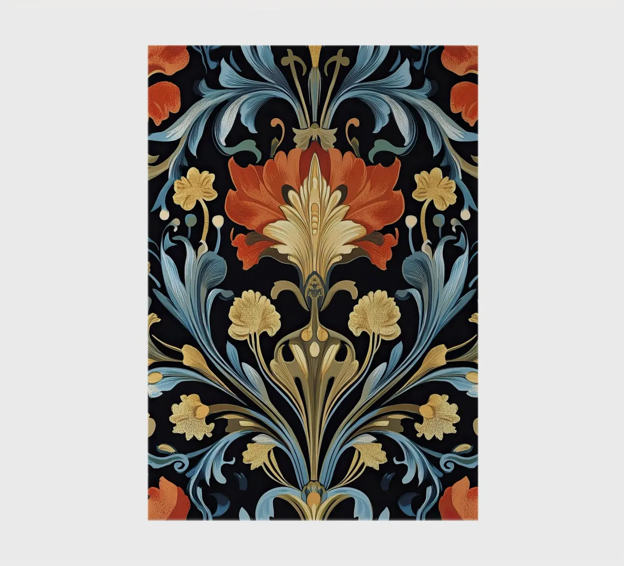Jugenstil Notizbuch von Artful Bloom