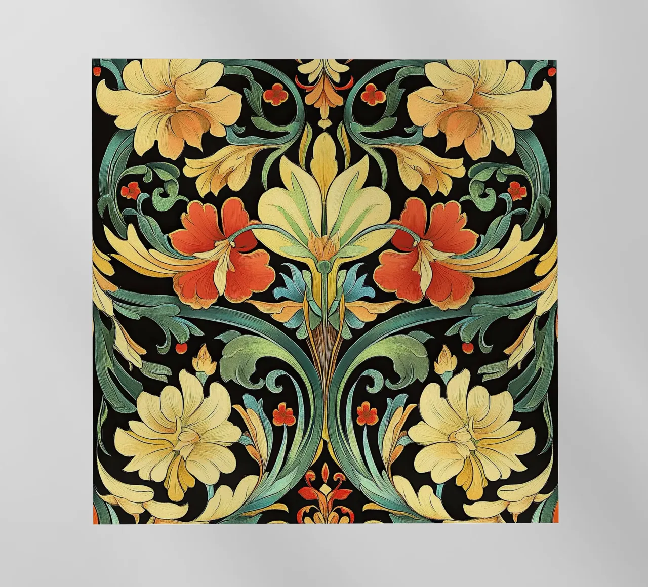 Art nouveau - Eccentricità di stile pellicola backlit da Artful Bloom