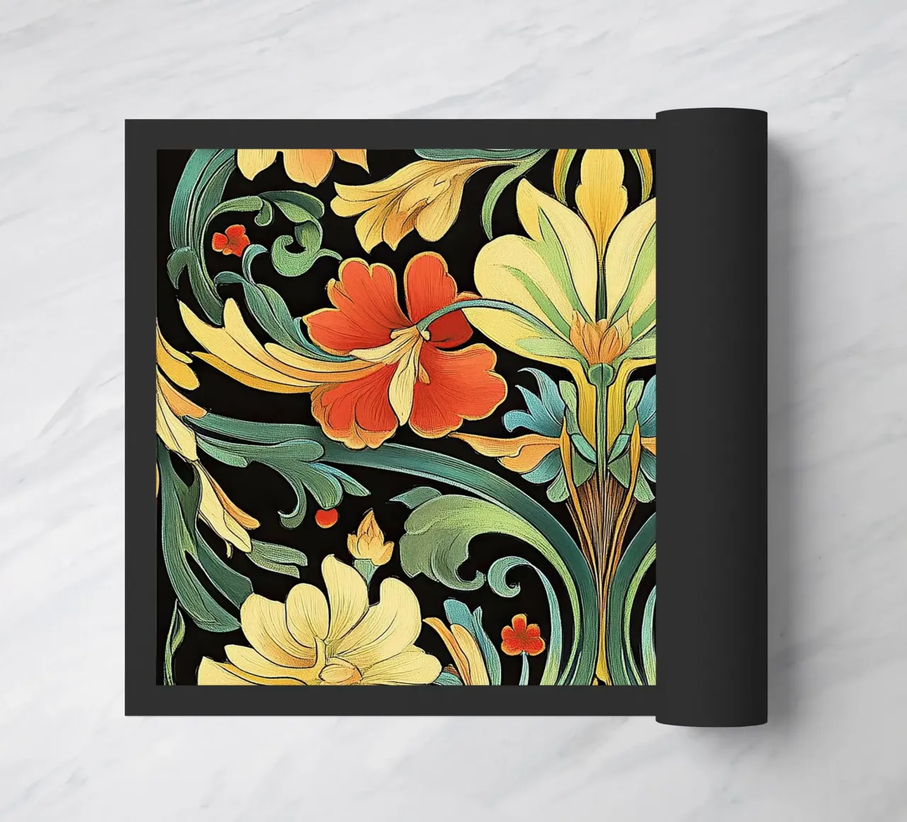 Art nouveau - Eccentricità di stile zerbino da Artful Bloom