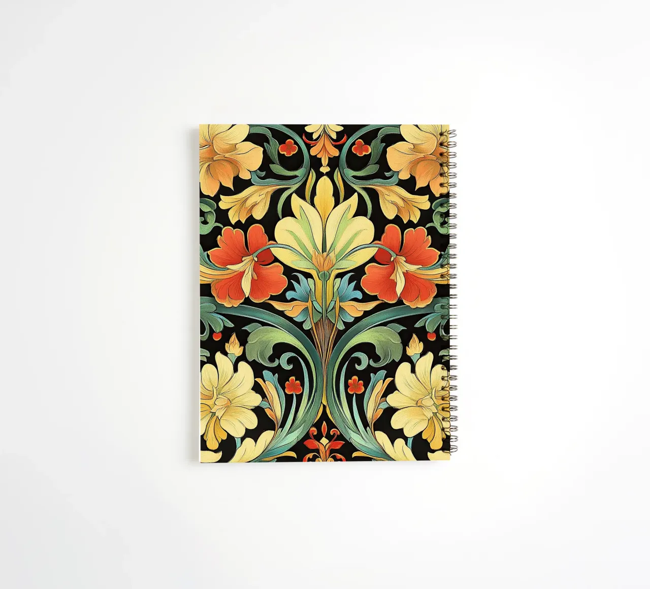 Art nouveau - Excentricidad con estilo cuaderno de espiral de Artful Bloom
