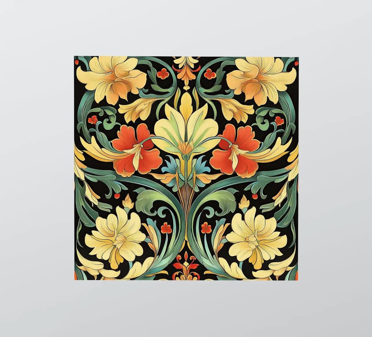 Art nouveau - Excentricidad con estilo pegatina de Artful Bloom
