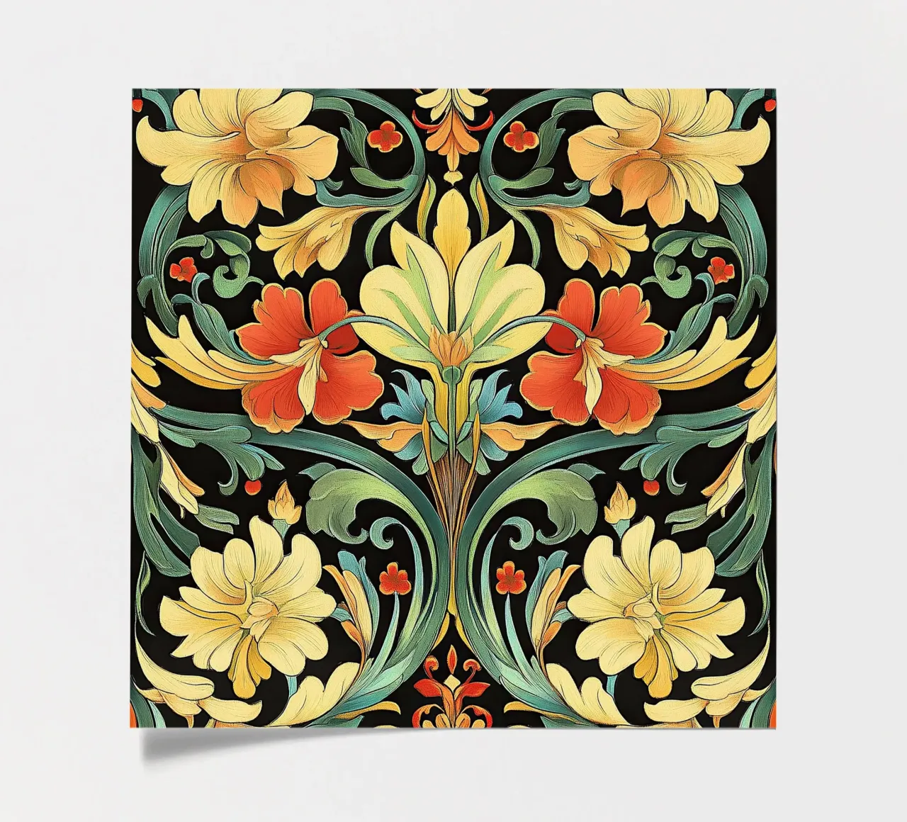 Art nouveau - Eccentricità di stile foglio adesivo da Artful Bloom