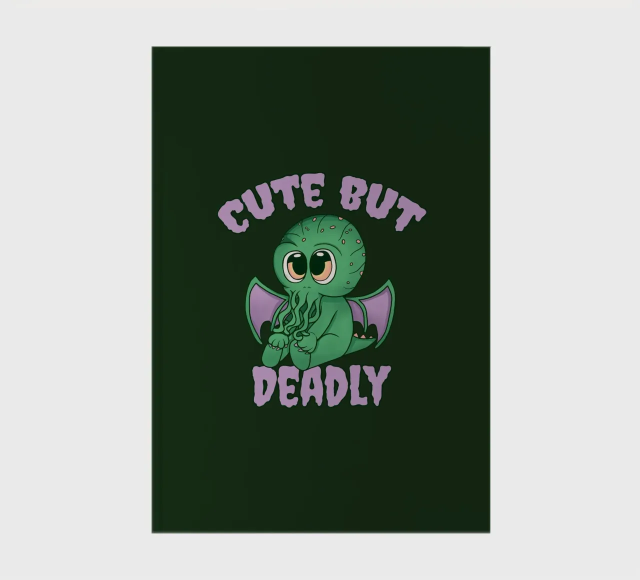 Cute But Deadly - Cthulhu notebook by Loobs