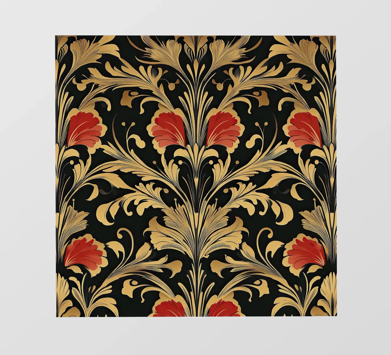Stile art nouveau "Linee seducenti pellicola backlit da Artful Bloom