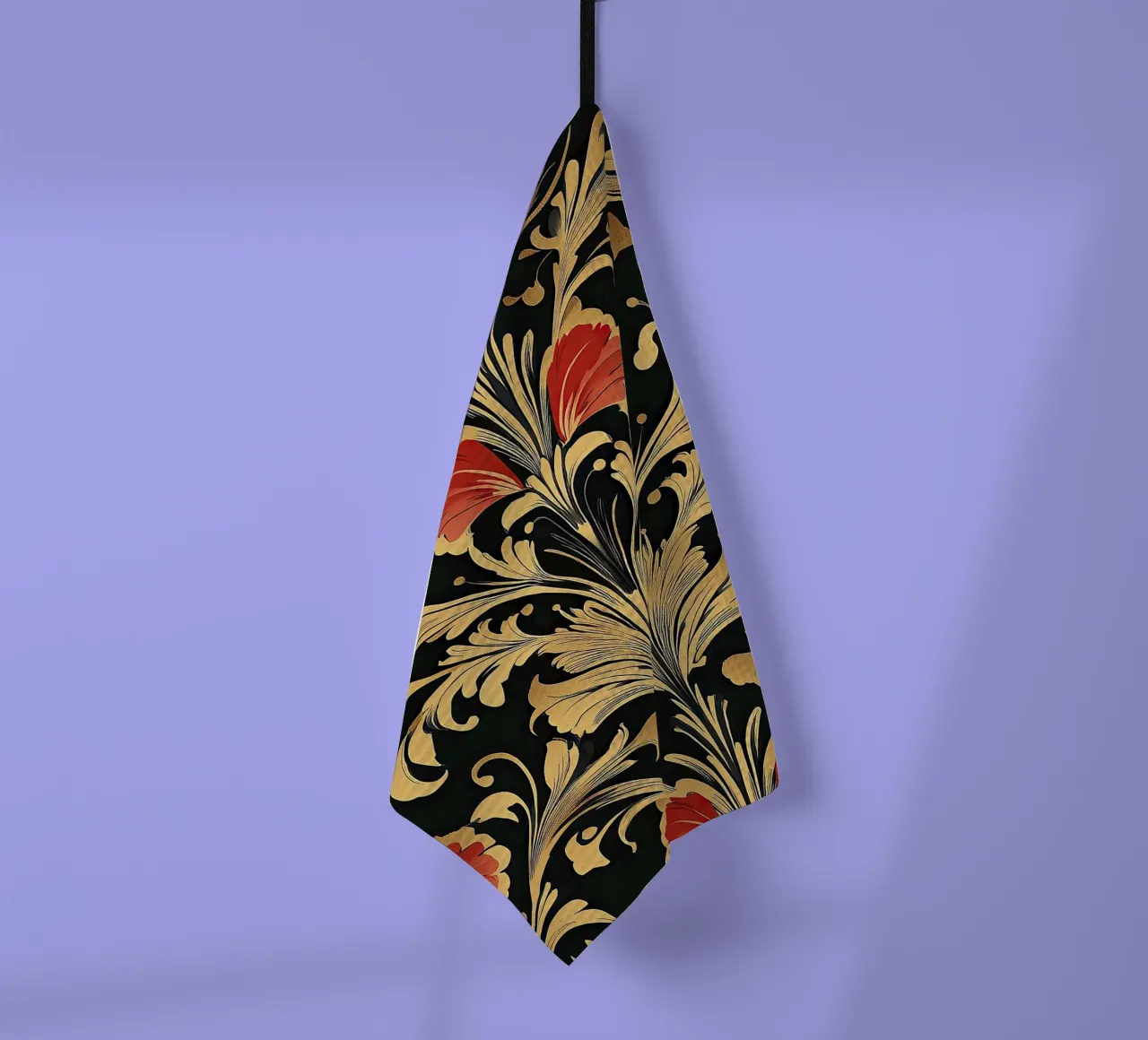 Stile art nouveau "Linee seducenti canovaccio da cucina da Artful Bloom
