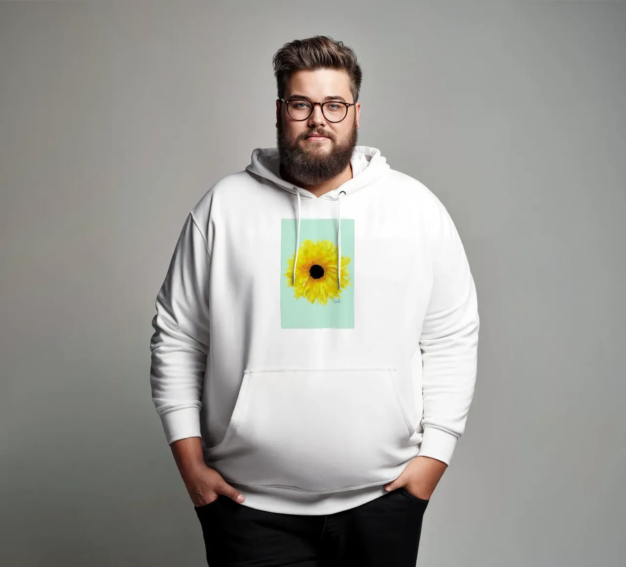 Sol sudadera con capucha de Xchange Art Studio