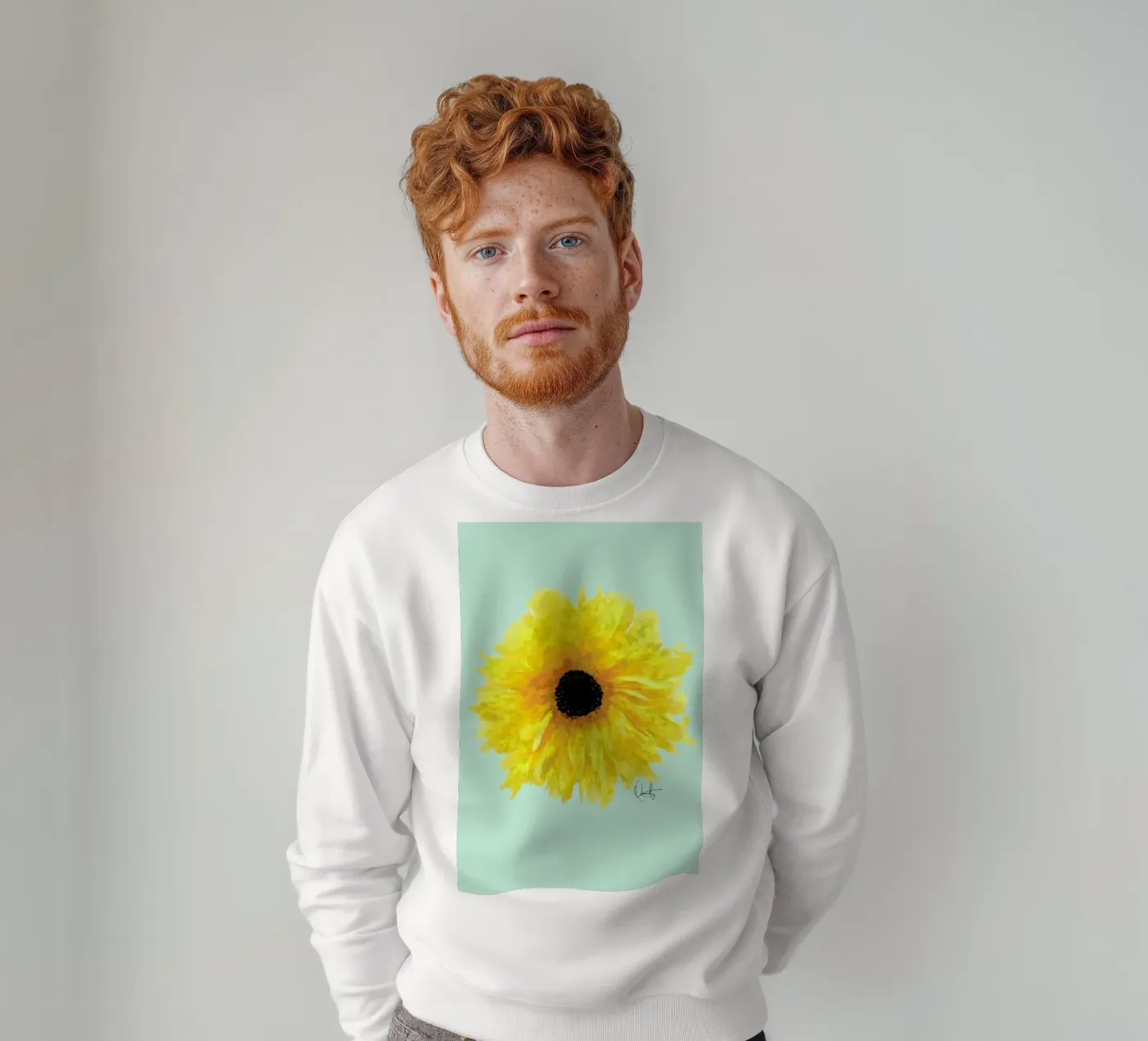 Sol sweatshirt by Xchange Art Studio