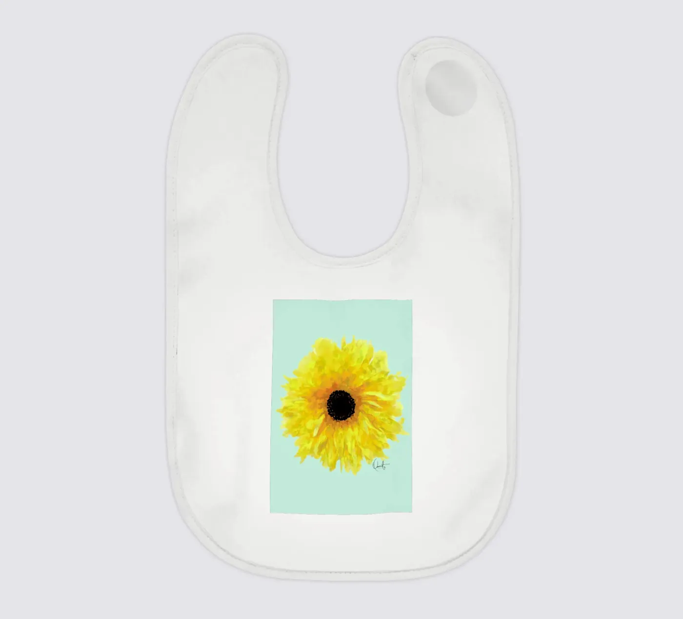 Sol baby bib by Xchange Art Studio