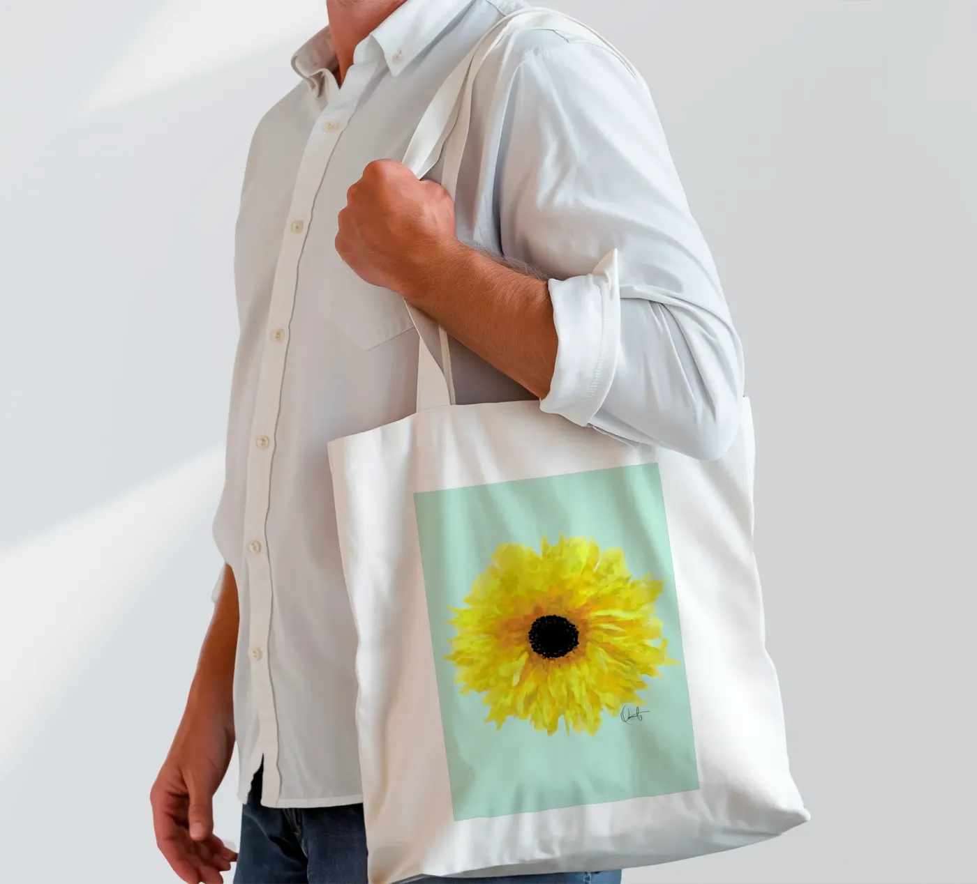 Sol tote bag by Xchange Art Studio