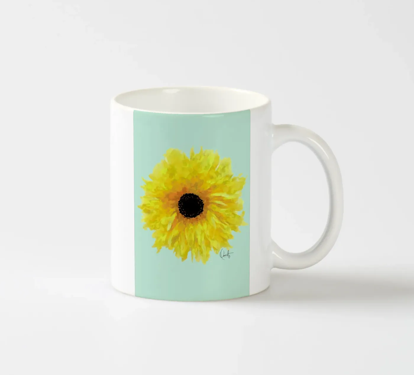 Sol ceramic mug by Xchange Art Studio