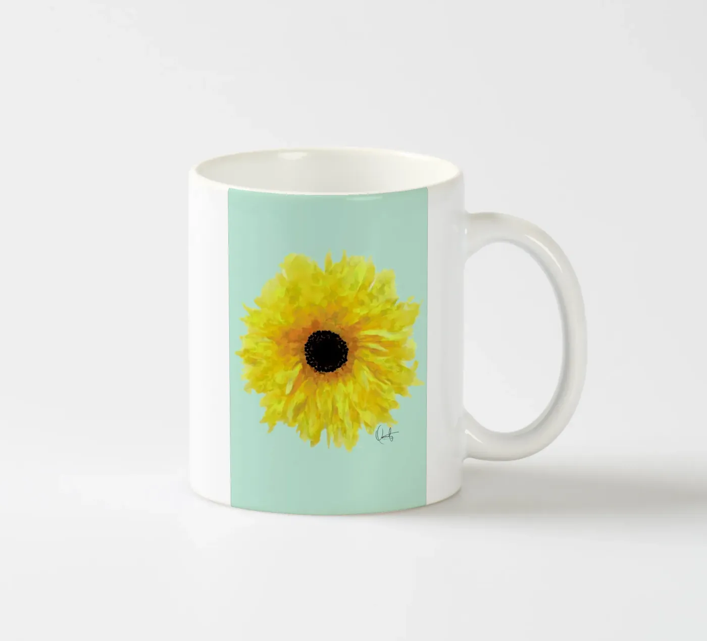 Sol tazza in ceramica da Xchange Art Studio